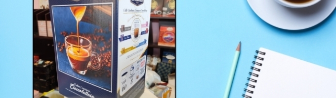 Caff Barbaro miscela Blu | 60 capsule compatibili A Modo Mio